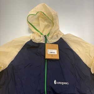 Cotopaxi Paray Lightweight Jacket Men’s XL - Admiral/Cream - NWT Windbreaker